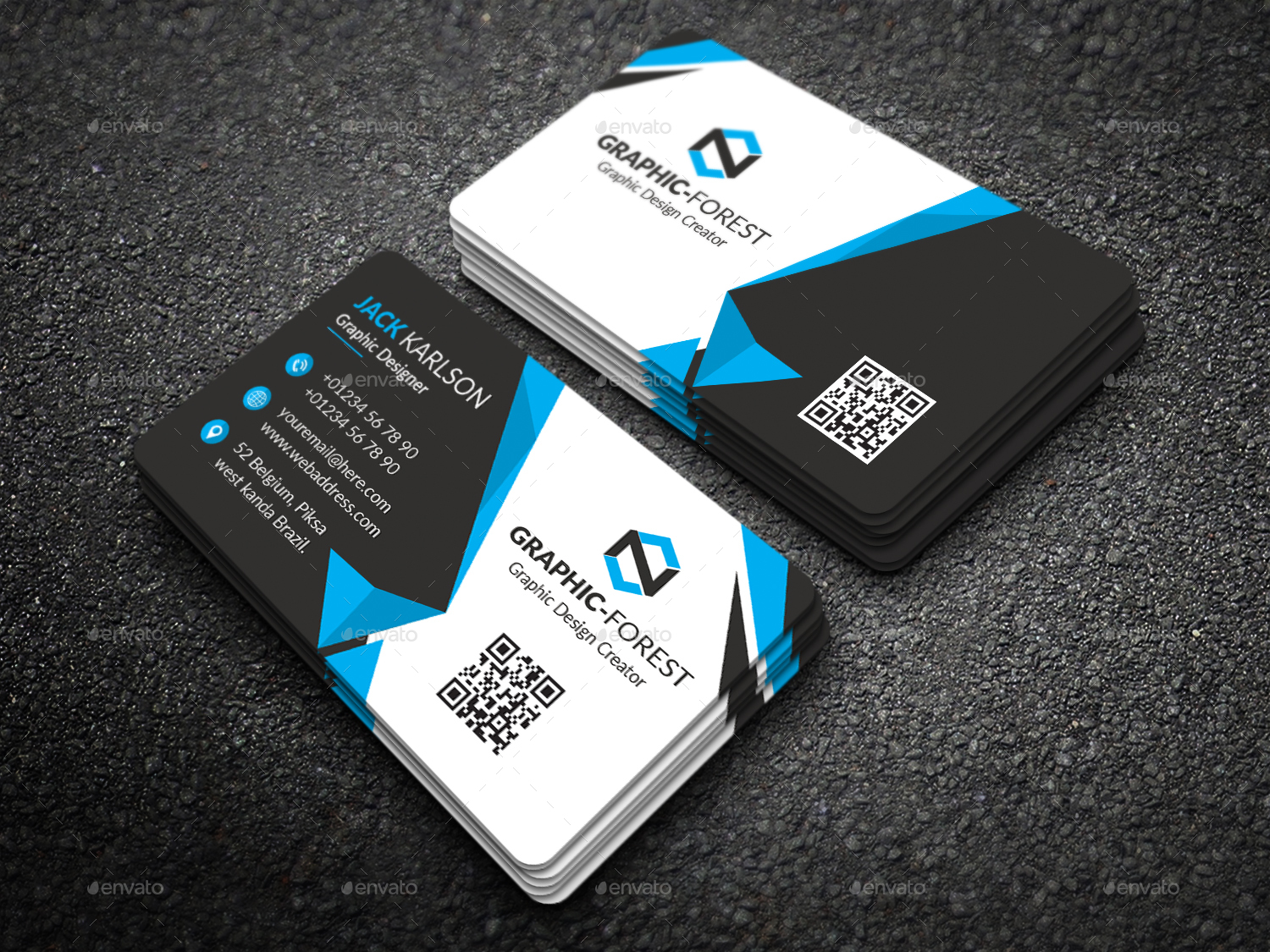 Business Card, Print Templates GraphicRiver